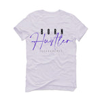 Air Jordan 5 “Concord” White T-Shirt (Born Hustler)