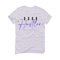 Air Jordan 5 “Concord” White T-Shirt (Born Hustler)