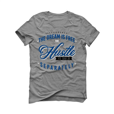 Air Jordan 3 “Racer Blue” 2021 Grey T-Shirt (The Dream is free)