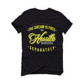 Air Jordan 4 “Lightning”2021 Black T-Shirt (The Dream is free) - illCurrency Sneaker Matching Apparel