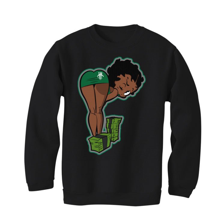 Nike SB x Air Jordan 4 “Pine Green” | illcurrency Black T-Shirt (BOO)