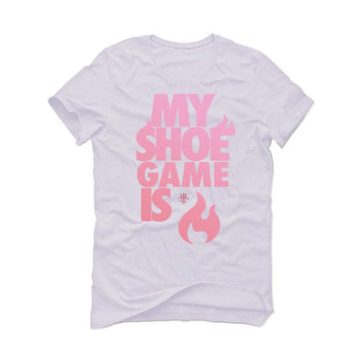 Air Jordan 5 Low “White/Desert Berry”I ILLCURRENCY White T-Shirt (MY SHOE GAME)