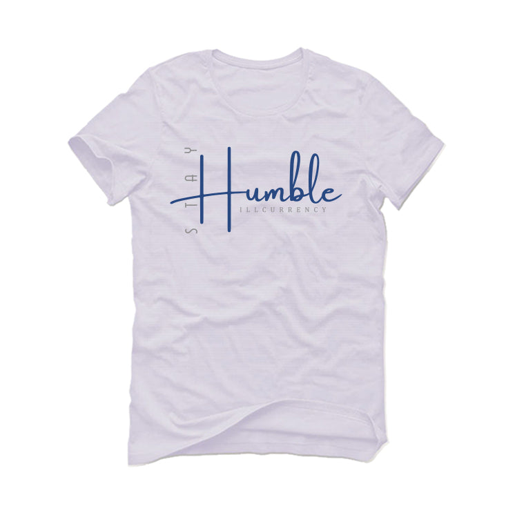 Air Jordan 13 “French Blue" White T-Shirt (Stay Humble)