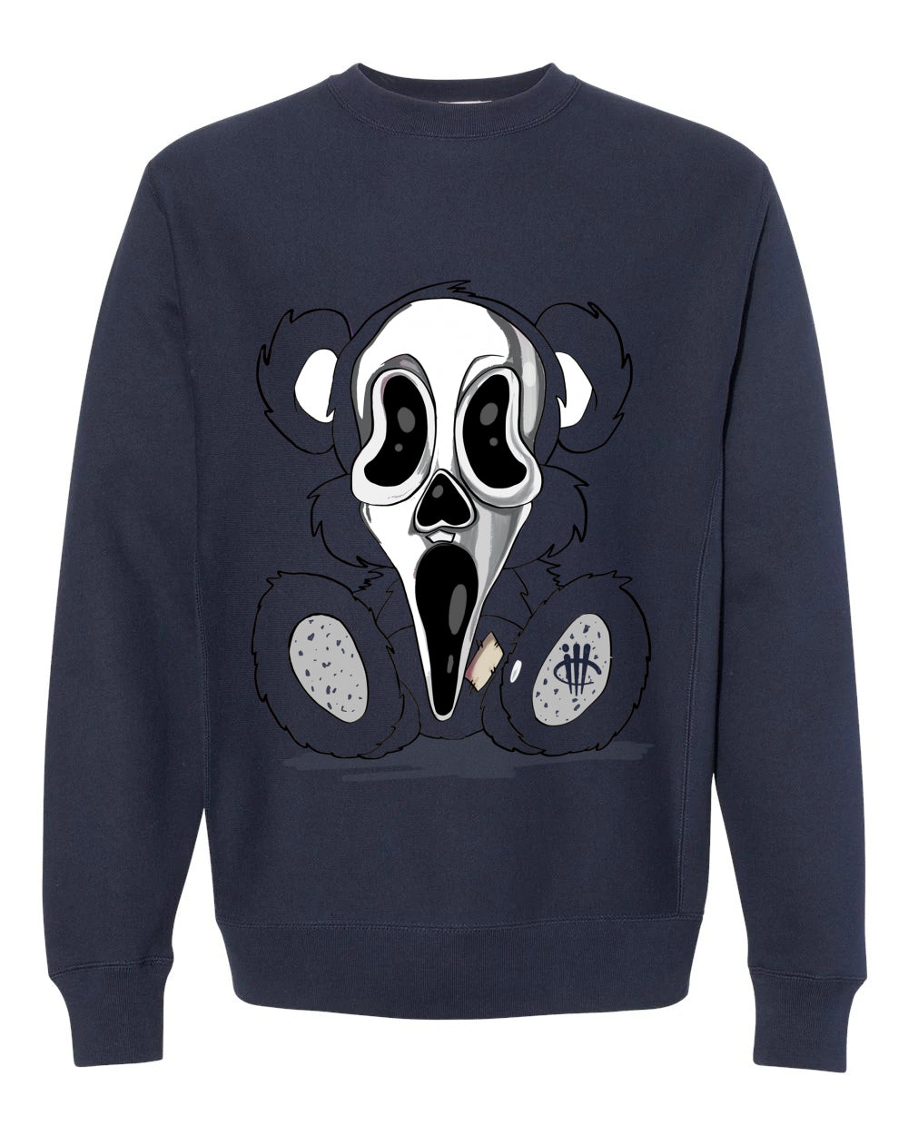 Air Jordan 4 “Midnight Navy” Navy Blue T-Shirt (Scream Teddy)