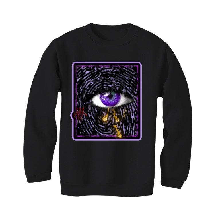 Air Jordan 14 “Doernbecher" Black T-Shirt (eye print) - illCurrency Sneaker Matching Apparel
