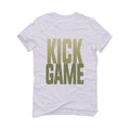 ADIDAS YEEZY BOOST 350 V2 “SULFUR” White T-Shirt (KICK GAME) - illCurrency Sneaker Matching Apparel