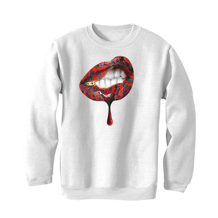 Air Jordan 3 “Fire Red” OG White T-Shirt (LIPS UNSEALED)