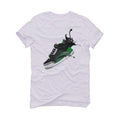Air Jordan 3 “Pine Green” White T-Shirt (SPLASH 3) - illCurrency Sneaker Matching Apparel