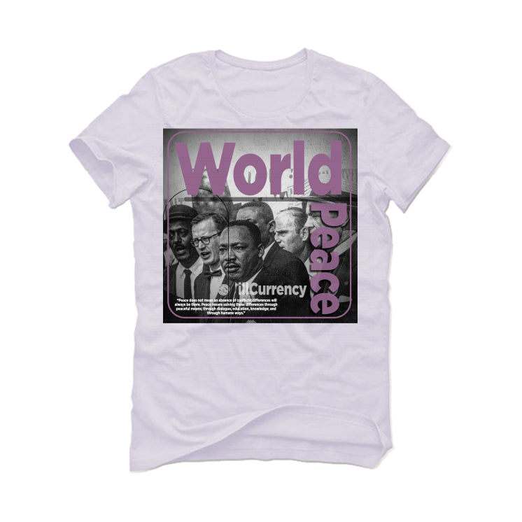 Jordan 1 Low Golf White T-Shirt (WORLD PEACE)
