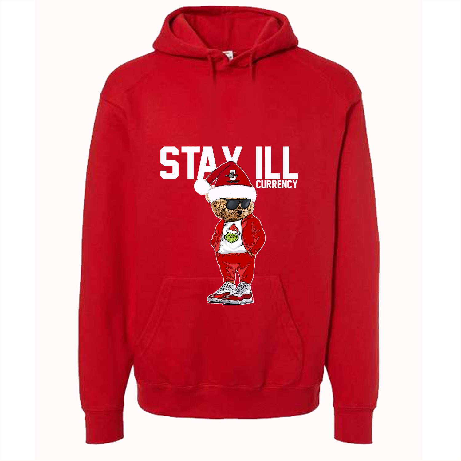 Air Jordan 11 “Cherry” Red T-Shirt (Stay ill Bear)