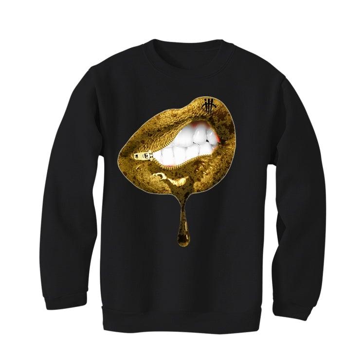 Air Jordan 6 "DMP 2020" Black T-Shirt (lips unsealed) - illCurrency Sneaker Matching Apparel