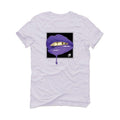 Air Jordan 1 Retro High OG “Court Purple” 2021 White T-Shirt (LIPSTICK) - illCurrency Sneaker Matching Apparel