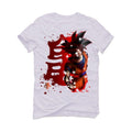 Air Jordan 12 “Twist” 2021 White T-Shirt (Goku) - illCurrency Sneaker Matching Apparel