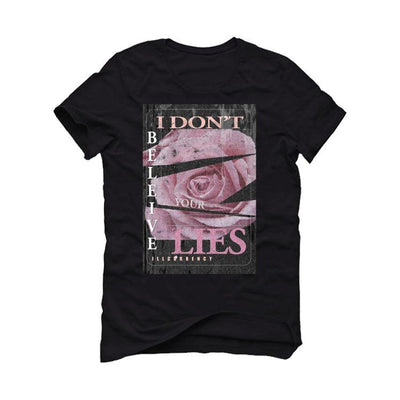 Air Jordan 1 Retro High OG 'Crimson Tint' Black T-Shirt (I DON'T BELIEVE YOUR LIES)