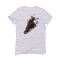 A Ma Maniere x Air Jordan 4 SP "Violet Ore" White T-Shirt (SPLASH)