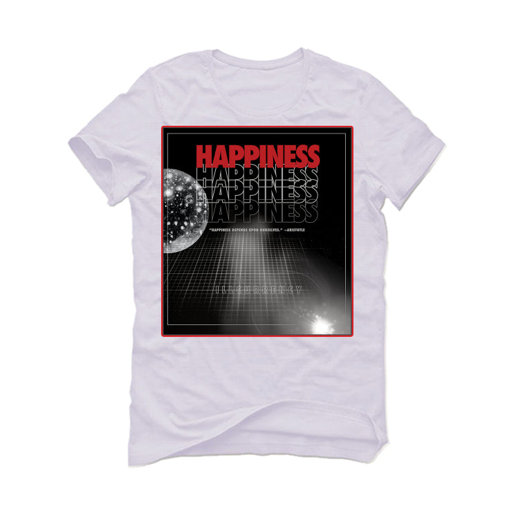 Air Jordan 9 “Fire Red” White T-Shirt (HAPPINESS)