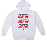 Matching hoodie, same design