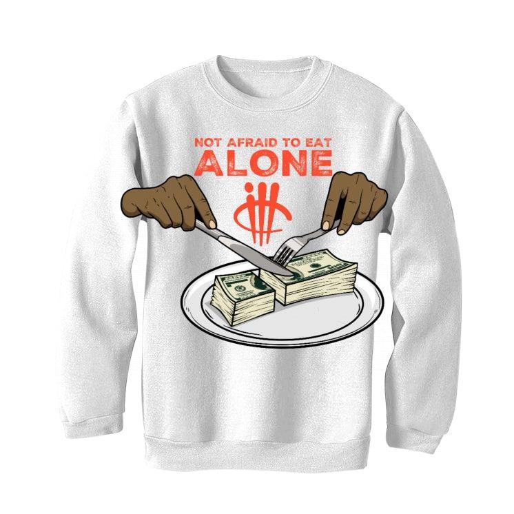 Adidas YEEZY BOOST 350 V2 “Beluga Reflective” White T-Shirt (Eat alone) - illCurrency Sneaker Matching Apparel