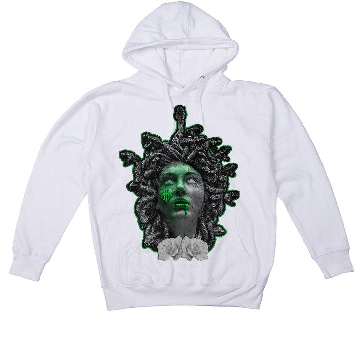 Air Jordan 4 (METALLIC PACK) GREEN 2020 White T-Shirt (illdussa) - illCurrency Sneaker Matching Apparel