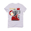 Air Jordan 3 “Cardinal” White T-Shirt (The Goat)