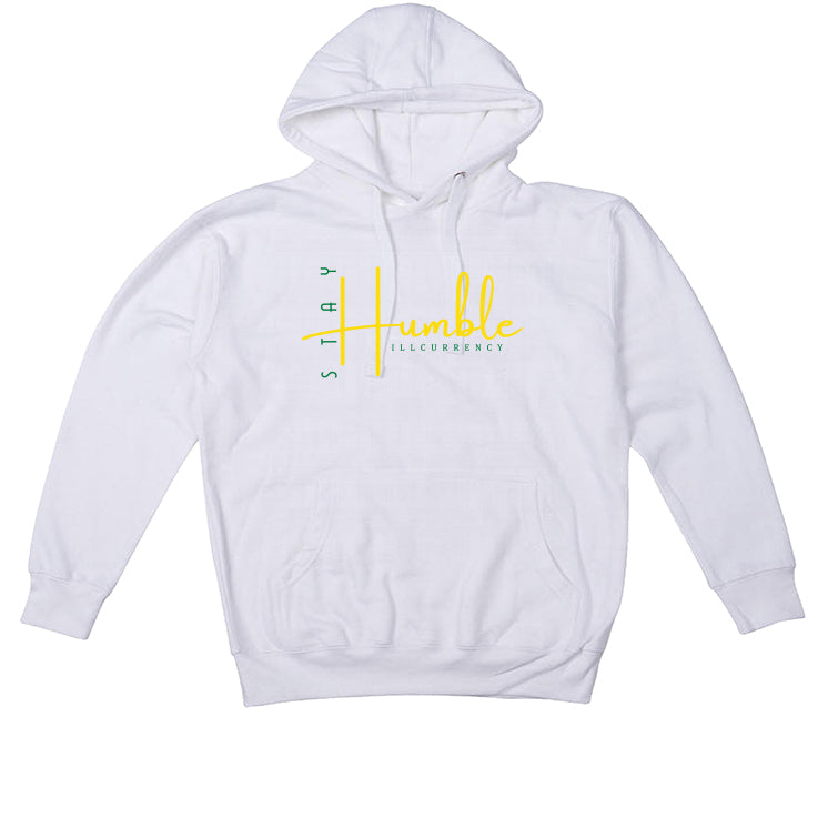 Nike Dunk Low “Reverse Brazil” White T-Shirt (Stay Humble)