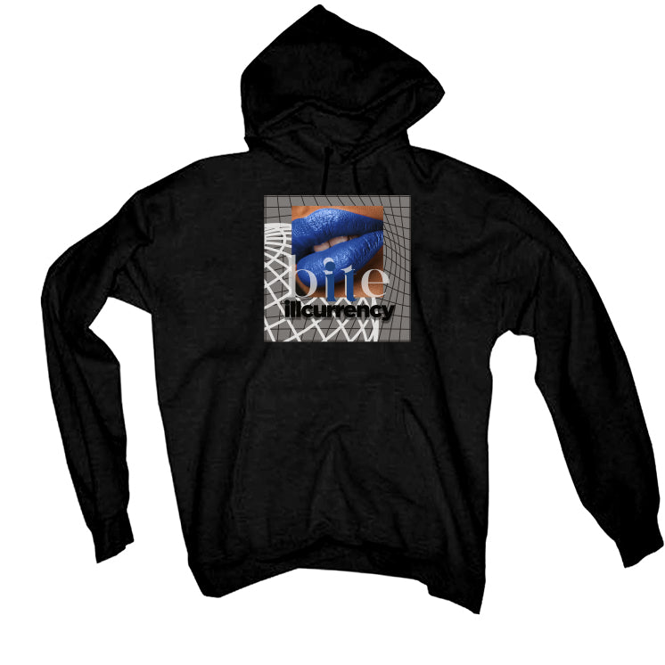 Air Jordan 12 WMNS “Hyper Royal” Black T-Shirt (BITE)