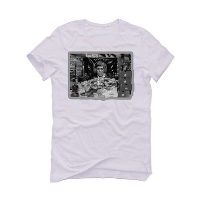 Air Jordan 1 KO Greyscale White T-Shirt (OWN IT)