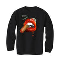 AIR JORDAN 13 RETRO (STARFISH) 2021 Black T-Shirt (HABANERO LIPS) - illCurrency Sneaker Matching Apparel