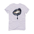 Air Jordan 6 Georgetown - White T-Shirt (LIPS UNSEALED)
