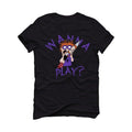 Air Jordan 13 “Court Purple” Black T-Shirt (WANNA PLAY) - illCurrency Sneaker Matching Apparel