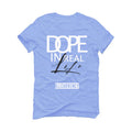 Air Jordan 6 “UNC” 2022 Carolina Blue T-Shirt (DOPE)