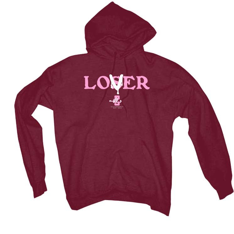 Nike Dunk Low Valentine's Day 2023 - Burgundy T-Shirt (Loser)