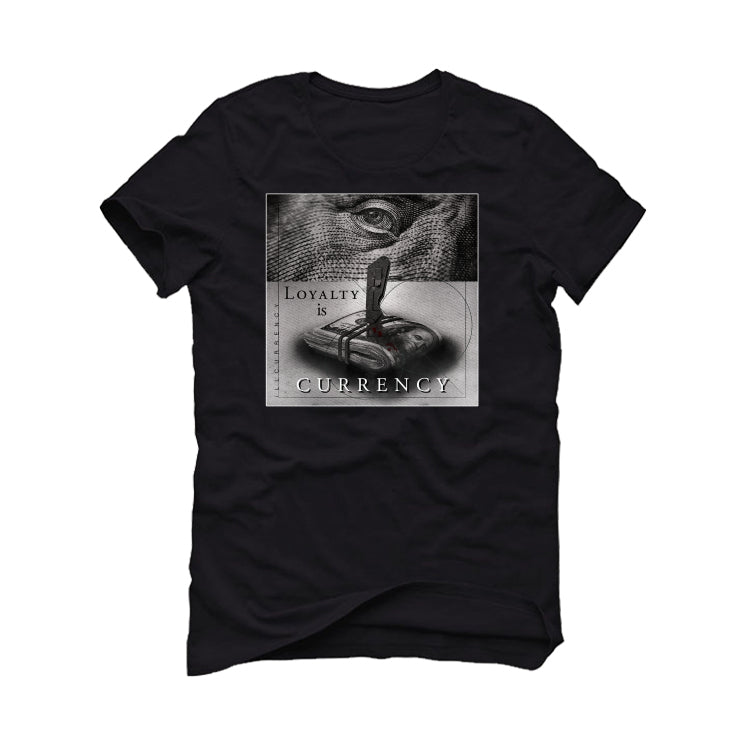 Air Jordan 6 “Metallic Silver” Black T-Shirt (LOYALTY IS CURRENCY)