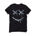 Air Foamposite One All-Over Swoosh Black Black T-Shirt (Happy Drip) - illCurrency Sneaker Matching Apparel