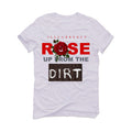 Air Jordan 3 “Fire Red” OG White T-Shirt (Rose up from the dirt)