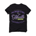 Air Jordan 4 “Canyon Purple” Black T-Shirt (The dream is free)
