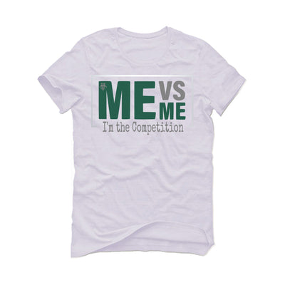 Air Jordan 1 High OG “Gorge Green” White T-Shirt (Me vs Me)