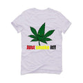 Air Jordan 4 Rasta White T-Shirt (Just smoke it!!) - illCurrency Sneaker Matching Apparel