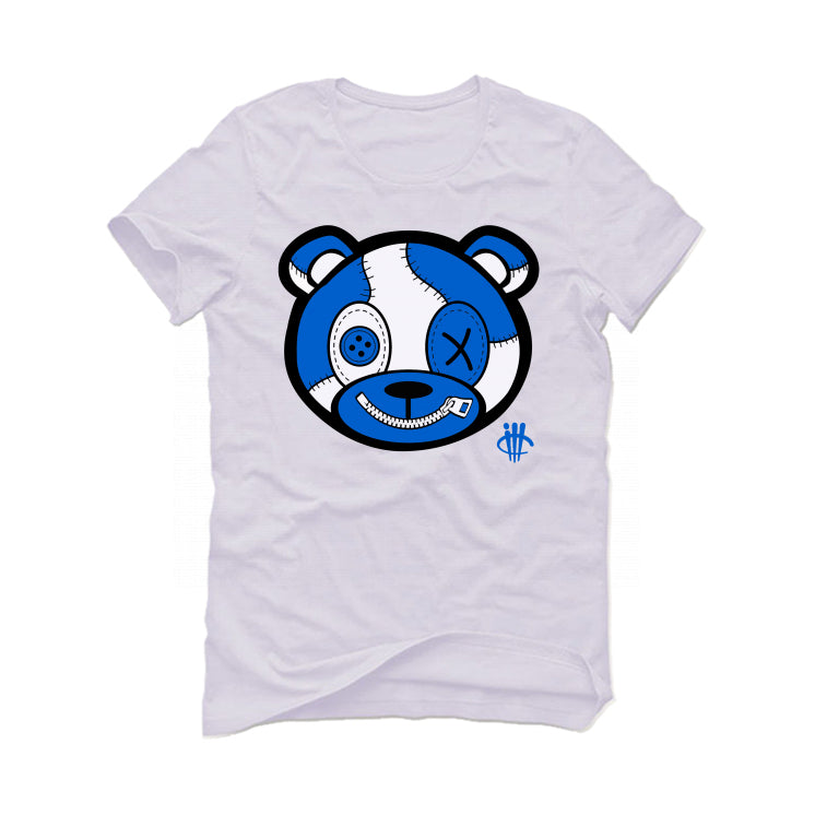 Air Jordan 5 “Racer Blue” White T-Shirt (stitched up ted)