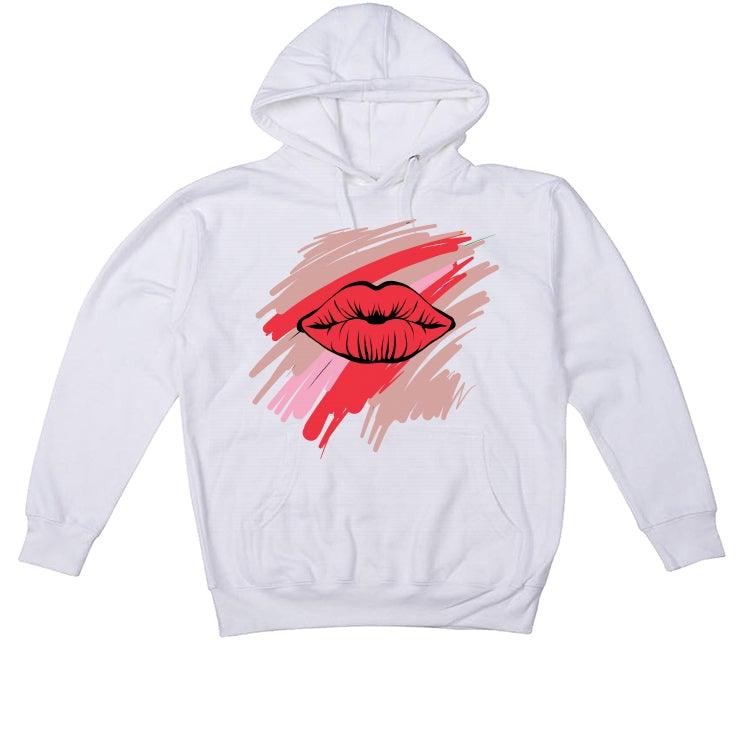 Air Jordan 3 “Rust Pink” 2021 White T-Shirt (Lips) - illCurrency Sneaker Matching Apparel