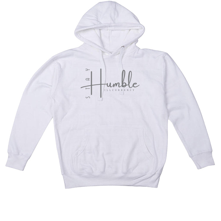 Air Jordan 12 “Stealth” | illCurrency White T-Shirt (Stay Humble)