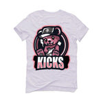 Air Jordan 5 Low “White/Desert Berry”I ILLCURRENCY White T-Shirt (PUFFY)