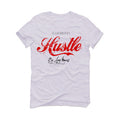 The Air Jordan 6 “Red Oreo” | ILLCURRENCY White T-Shirt (Hustle By Any Means)