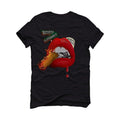 Air Jordan 5 Raging Bull Black T-Shirt (HABANERO LIPS) - illCurrency Sneaker Matching Apparel