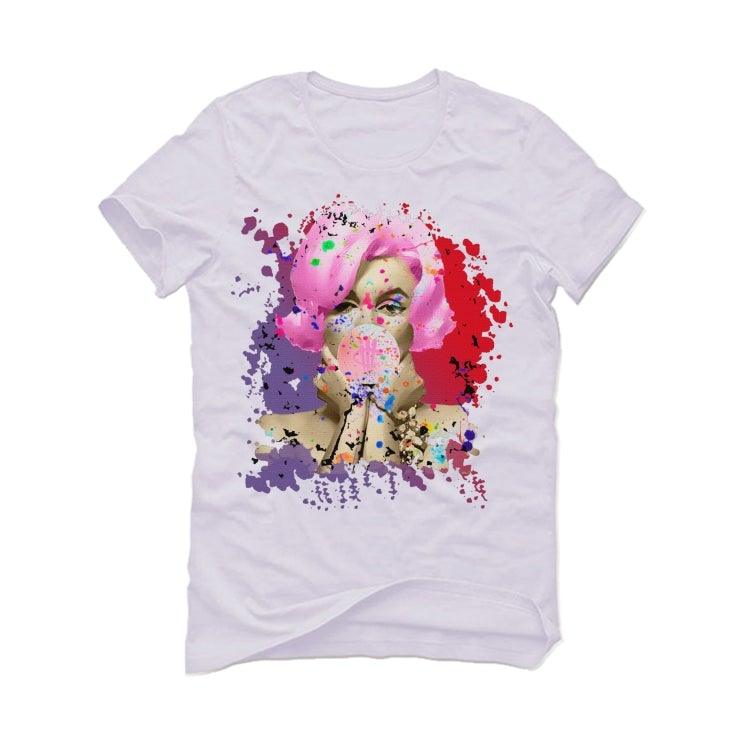 Air Jordan 5 GS Easter White T-Shirt (bubble gum) - illCurrency Sneaker Matching Apparel