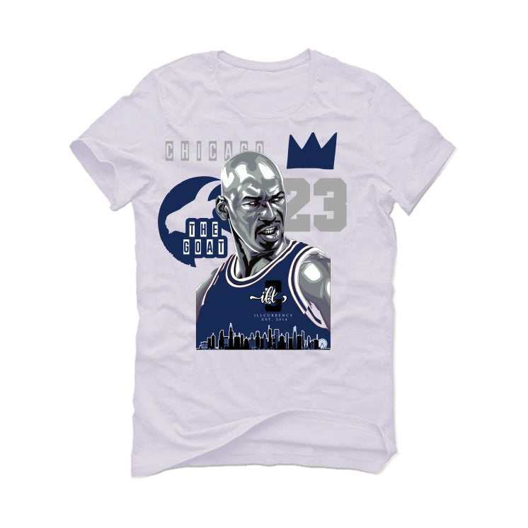 Air Jordan 11 WMNS “Midnight Navy” White T-Shirt (The Goat)