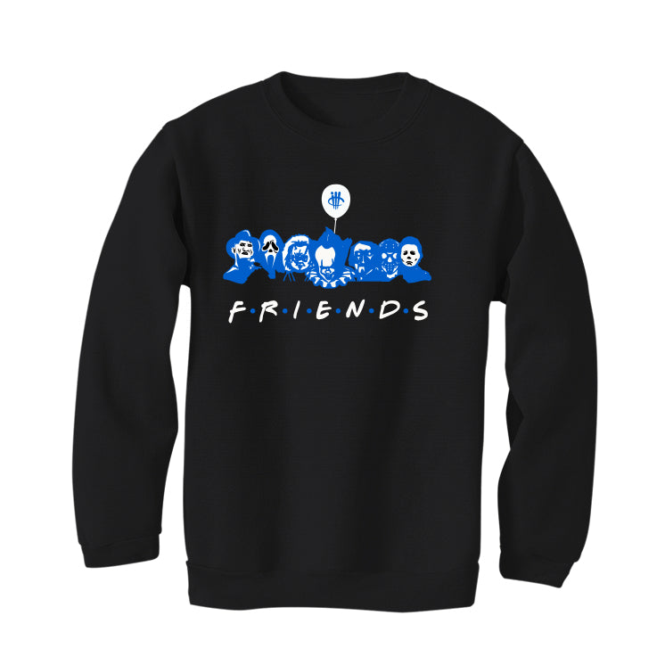 Air Jordan 5 “Racer Blue” Black T-Shirt (Friends)