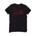 Adidas Yeezy Boost 700 “Hi-Res Red” | illcurrency Black T-Shirt (Stay Humble)