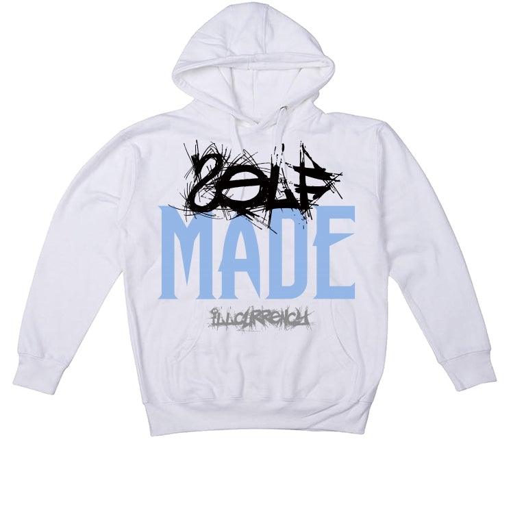 Air Jordan 4 UNC White T-Shirt (Self Made) - illCurrency Sneaker Matching Apparel