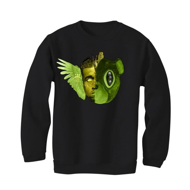 YEEZY BOOST 350 V2 “YEEZREEL” Black T-Shirt (angel Y) - illCurrency Sneaker Matching Apparel